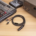 thumbnail image 4 of Cable Xlr Hembra A Rca Macho Doble XLR hembra a doble RCA macho cable adaptador de audio estéreo antiblindaje (3m), 4 of 5