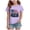 Girls 4th of July Shirt-Purple, variant on TOWED22 4th of July Celebration Tops for Girls Patriotic American Flag Tee Shirts Short Sleeve Tshirts(Black,5-6 Y)