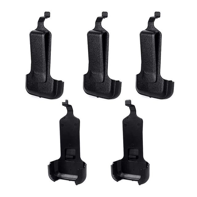 Pinza para cinturón de walkie talkie ABCGoodefg para Retevis RT22 RT622 RT22S