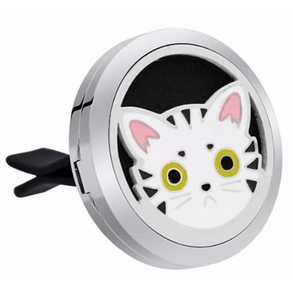 Difusor de Área Aromabug con Enamel de Gato, 7 Almohadillas + Aceite