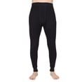 thumbnail image 3 of Deago 1 Pack Pack Men's Thermal Underwear Pants Long Johns Midweight Soft Cotton Base Layer Bottoms (Black, XL), 3 of 9