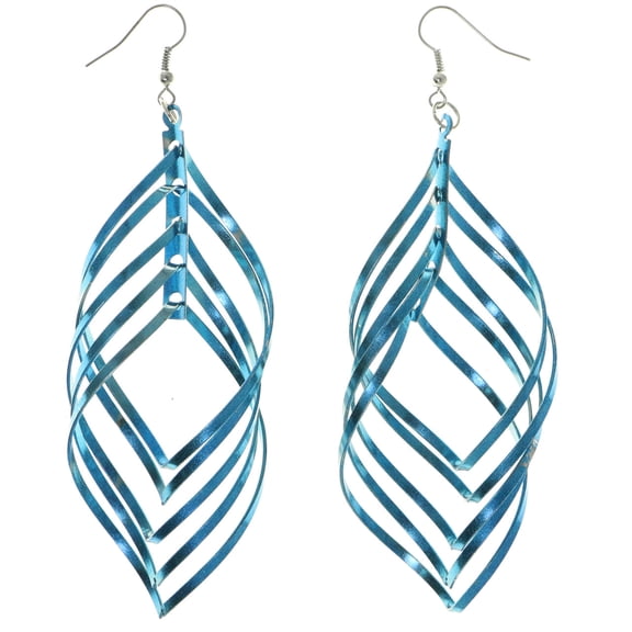 Mi Amore Dangle-Earrings Blue