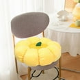 thumbnail image 5 of Chair Pillow,Cute Pumpkin Seat Cushion,Soft and Comfortable,Reading Pillow and Leisure Lazy Sofa for Dining Room,Office,Bedroom Chair Cushion, 5 of 8