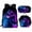 Style 2, variant on 17 inch Gaming Pattern Backpack 3-Pcs Set, Lightweight Waterproof Schoolbag with Lunch Box Pencil Case, Ideal Gamer Gift