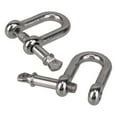 thumbnail image 2 of Stainless Steel Lifting Towing Bow Dee D Link Rigging Shackles Marine 5Mm - 10Mm, 2 of 3