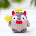 thumbnail image 4 of Cute Penguin Pattern Handmade DIY Poke Wool Felts Material Production Package, 4 of 6