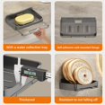 thumbnail image 6 of 2pcs Soap Holder Wall Mounted 2Tier Drain Rack Soap Tray Space Saving Waterproof Bathroom Soap Organizers For Home Hotel, 6 of 11