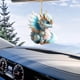 thumbnail image 5 of Head Natal Buddha Acrylic Flat Christmas Pendant Car Rearview Mirror Pendant Saint, 5 of 5