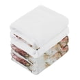 thumbnail image 4 of BZSMCE Towel Cotton Face Towel Soft Hand Towels Fashion Autumn Serenity with Pumpkins Pattern, 4 of 9