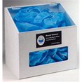 thumbnail image 1 of RackEm Racks 5120-W Hair Net-Beard Cover-Shoe Cover Dispenser with Clear Lid- White Heavy- Duty Plastic, 1 of 3