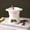 White, variant on Ceramic Fondue Melting Cup Warmer With Fork Mini Pot For Chocolate Cheese Caramel Idea