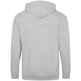 thumbnail image 2 of Awdis Mens Plain Heather Full Zip Hoodie, 2 of 4