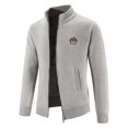 thumbnail image 2 of Gibobby Sueter hombre manga larga Suéter De Talla Grande para Hombre, Cárdigan De Invierno Grueso Y Cálido, Cuello Alto, Prendas De Vestir para Hombre, Diseño De Cuello Alto(Gris,M), 2 of 4