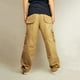 thumbnail image 5 of Pantalones largos para hombre, lisos, multibolsillos, lavados, para exteriores, informales, de algodón puro, 5 of 9