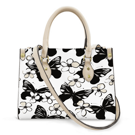 Purse Tote Bag for Women Leather Handbag, Satchel Shoulder Crossbody Top Handle Bags for Work Travel, vhrwkjh6, WHITE