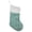 Mint Green Sequin Stocking, variant on Christmas Stocking, 1 Pack Sequin Polyester with Faux Fur Cuff and Hanging Loop, Xmas Tree Fireplace Mantel Candy Holder Decor, Blue Sequin Stocking