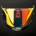 thumbnail image 3 of Transemion Detachable Replacement Full Face Insert Only for Z8 Visor Lens Impact Resistant Crystal Clear Red 28x14cm 1Set, 3 of 6