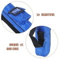 thumbnail image 3 of EXHUMKY Sac de Golf en Nylon Bleu Durable avec Matériau Résistant à l'Usure et Rangement à Fermeture à Glissière pour Club de Golf, 3 of 7