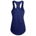 thumbnail image 4 of Ma Croix Womens RACERBACK TANK TOP Soft Casual Sleeveless Tank Top, 4 of 5