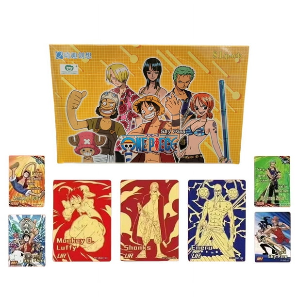 New Anime One Piece Cards Nami Luffy SR SSR Collection Card Rare