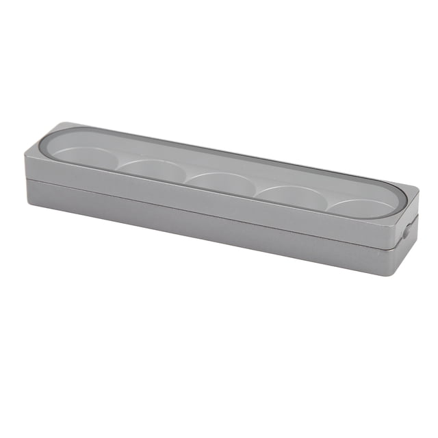 Storage Cue Tip Storage Box Aluminium Alloy Magnetic Suction Cue Tip Container for Billiards Players