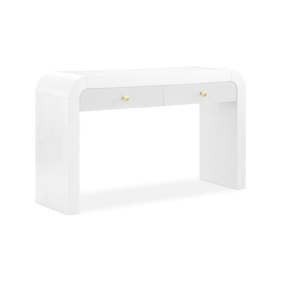 Meridian Furniture Artisto White Console Table