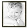 thumbnail image 2 of ArtToFrames 25" x 27" Black Panel With Silver Lip Picture Frame, 25x27 inch Multi Wood Poster Frame (WOM-5093),  Pack, 2 of 7
