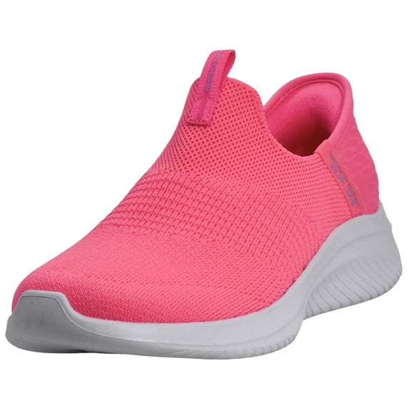 Skechers Slip on Sneakers for Women Slip-Ins Ultra Flex 3.0 Hands Free Shoes Knit Upper Memory Foam Insole Casual Comfort