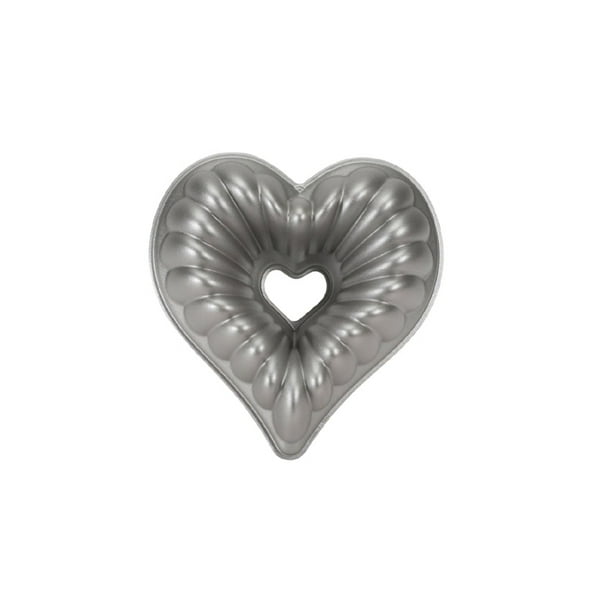 Nordicware Elegant Aluminum Heart Bundt Cake Pan
