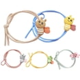 thumbnail image 3 of 5pcs Cloth Hairstyle Rope Flexible Cartoon Headwear Accessory Children Hair Decoration Tool, 3 of 10