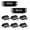 Black-40lbs Strength 8 pack, variant on Ic Door Catchg Pull Strong Cabinet Latches Hardware Stainless Steel Chrome Closer For Bathroom Kitchen Sliding Window Cupboard (40lbs Strength 8 Pack)