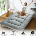 thumbnail image 5 of Floor Mattress Futon Mattress, Thicken Foldable Tatami Mat Roll Up Sleeping Mattress, 5 of 8