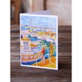 thumbnail image 2 of Shirmp Boats Greeting Cards and Envelopes Pack of 8, 2 of 2
