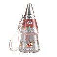 thumbnail image 1 of SGACAI Suministros de decoración navideña, botella de agua con forma de árbol de Navidad, linda botella de agua con forma de árbol de Navidad, vasos reutilizables con forma de árbol de Navidad y pa, 1 of 7