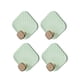 thumbnail image 1 of 4 ganchos multifuncionales para toallas, colgador decorativo para puerta, toalla de mano verde, 1 of 9