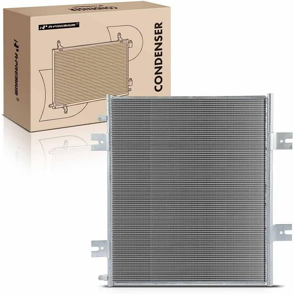 A-Premium Air Conditioning A/C Condenser Compatible with 2011-2013 Freightliner MT45 MT55, 5.9L 6.0L 6.7L, Replace# 2267959000, 9142833