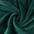 thumbnail image 4 of Ottoman Cover Square Velvet Ottoman Covers Protector for Footrest Foot Stool Furniture Stretch Comfortable with Elastic Bottom Small Green, 4 of 6