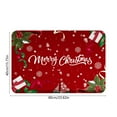 thumbnail image 3 of Rapeiae 23.6x15.7inches Christmas Decorative Carpet Diatom Mud Mat Bathroom Absorbent Mat Dirtresistants and Nonslip Bathroom Mat, 3 of 6