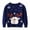 Navy, variant on Odeerbi Kids Boys Girls Christmas Sweater Cute Winter Thermal Knit Crewneck Sweater Kids Baby Fall Christmas Pullover Sweater Knitted Bottoming Shirt Kids Clothes Light Blue