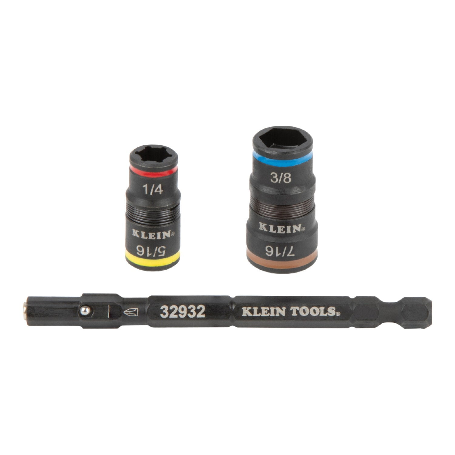 Klein Tools 85515HD Flip Socket, Mini Ratchet and Multi-Bit Driver Set