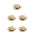 thumbnail image 2 of Ruiboury Yourself Direct Sunlight With Stylish Sun Hat Wide Brim Beach Foldable Cap Men's Plus Size Sun Hat Mix beige M 58cm 5Set, 2 of 6