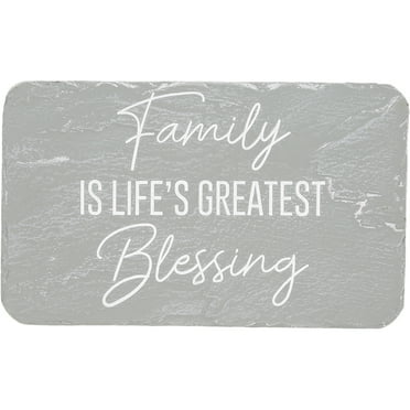 Pavilion Gift Company - Family - 7" x 4.25" Garden Stone