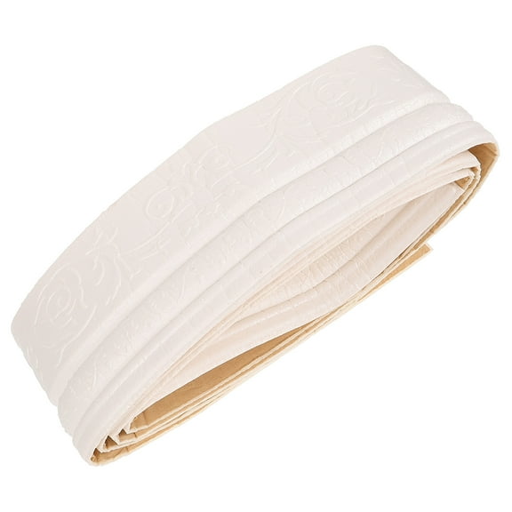 UNOMOR 1 Roll Wall Edge Protection Strip Foam Self Adhesive Trim Molding Modern Design Wall Decor