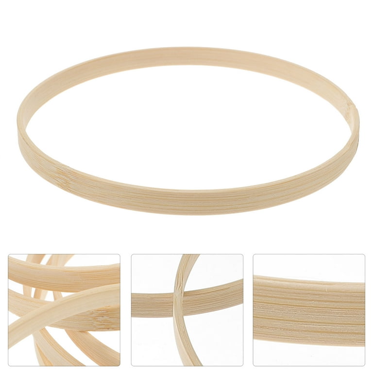 6cm/11cm/16cm/20cm/25cm DIY Dreamcatcher Ring Accessories Plastic Crafts  Durable Round White Large Hoops for Dreamcatcher #63
