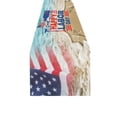 thumbnail image 3 of MYPOP American Flag Labor Day Table Runner Placemat 16x72 inches, Beach Starfish Tablecloth for Office Kitchen Dining Wedding Party Home Decor, 3 of 6