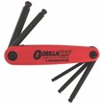 thumbnail image 1 of JUEGO DE 5 LLAVES HEXAGONALES PUNTA DE BOLA TIPO NAVAJA "GORILLA GRIP" 5.0 A 10mm. BONDHUS 12897 BONDHUS 12897, 1 of 2