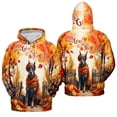 thumbnail image 3 of Happy Thanksgiving Doberman Pinscher Give Thanks Fall Beanie Scarf Welcome All Over Print 3D Hoodie Unisex Merch Hoodies Doberman Dog Lover Gifts - 00020, 3 of 6