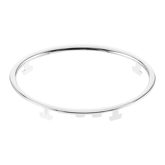 SHOWERORO Anillos Externos Para Ventilación De Auto En Color Plateado Con Brillo Mejorado Y Elegante