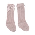 thumbnail image 4 of Diconna Chaussettes Respirantes pour Bébé Fille avec Nœud Papillon, 4 of 9