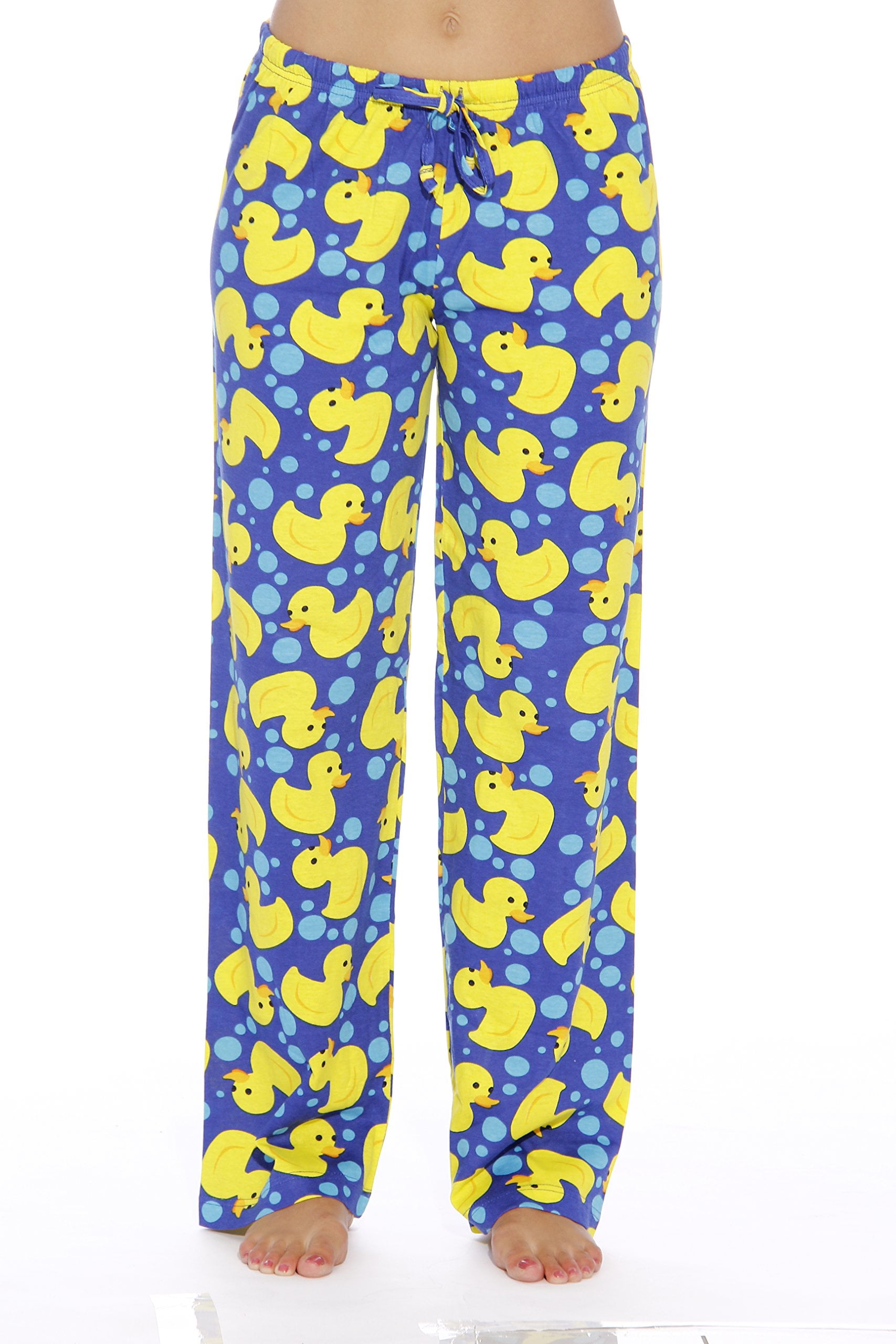 Just Love Just Love Women Pajama Pants / Sleepwear (Rubber Ducky Royal, 2X)